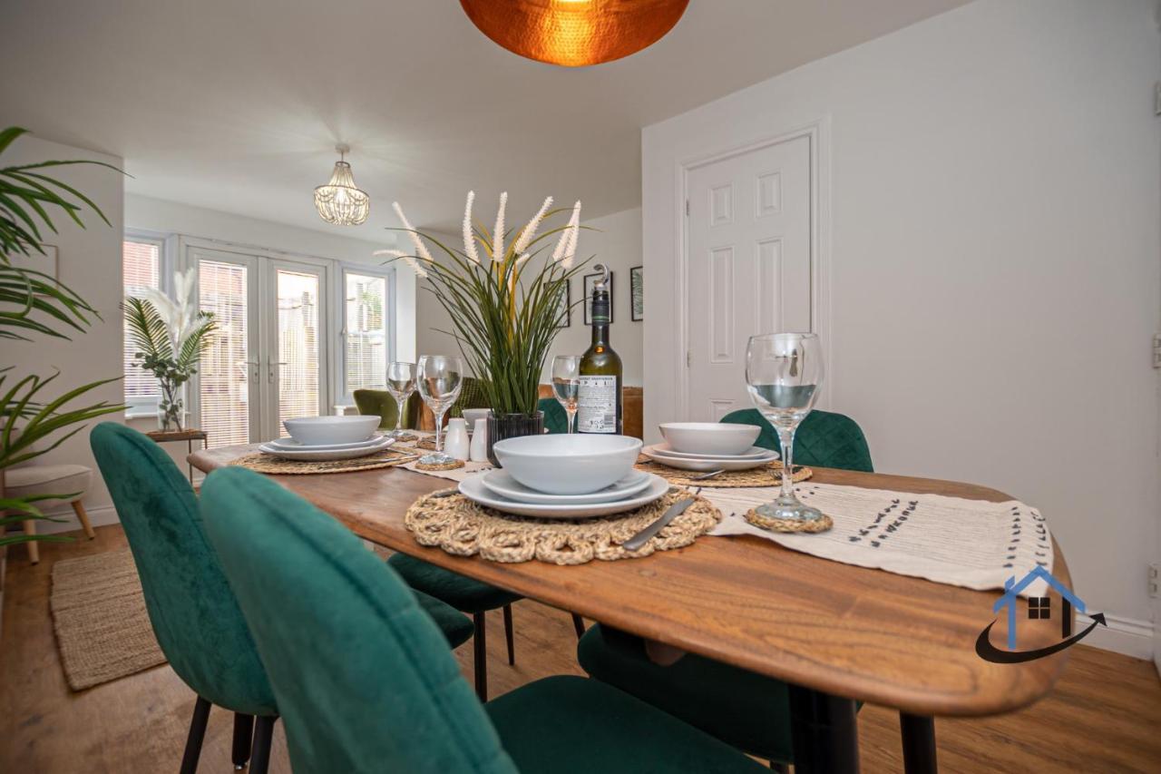 Ironside House, Thrapston King Or Twin Beds, Free Parking, Workspace, Corporates, Sleeps 8 Exterior foto